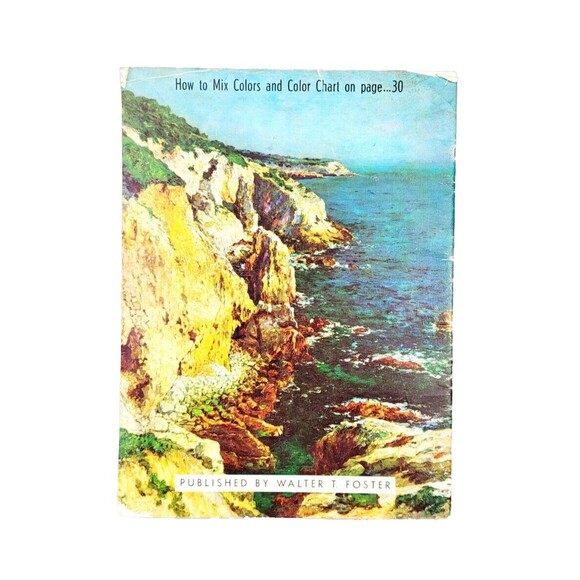Vintage How To Draw and Paint Seascapes by Walter Foster Art Instruction Book - Picture 5 of 7